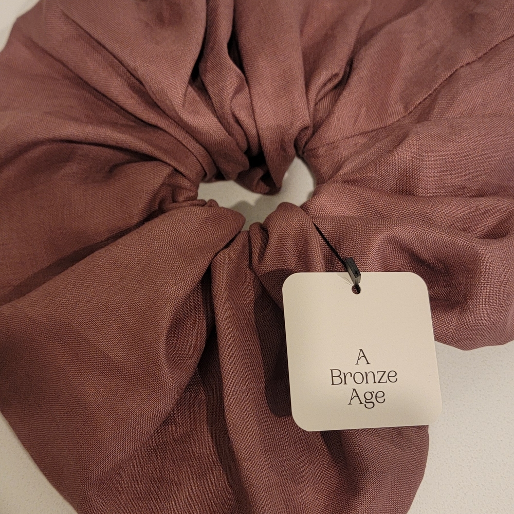 NWT Dusty Rose Hair Scrunchie